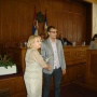 20 June 2011 National Assembly Speaker Prof. Dr Slavica Djukic-Dejanovic presents certificates to Student Question Institute attendees